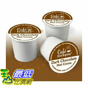 <br/><br/>  [美國直購 ShopUSA] Green Mountain Cafe Escapes Dark Chocolate Hot Cocoa 熱可可 K-Cup (24 count) $1688<br/><br/>