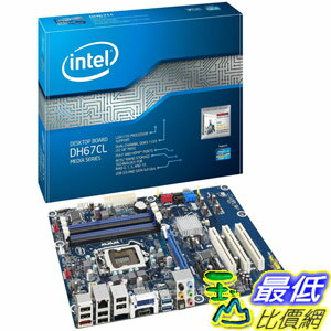 [美國直購 Shop USA] Boxed Intel 台式機主板 Desktop Board Media Series for Second Generation Intel Core Family Processors BOXDH67CLB3 $4450