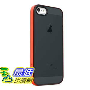 [美國直購 USAShop] Belkin 保護殼 Grip Candy Sheer Case / Cover for iPhone 5 and 5S (Black / Peach)