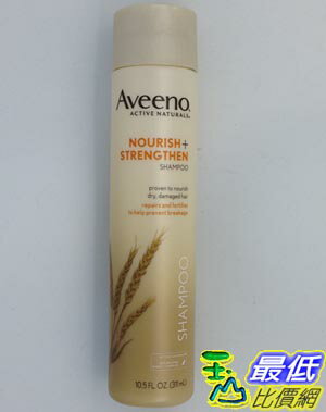 <br/><br/>  [104美國直購] Aveeno 小麥蛋白滋養強化洗髮精 10.5oz (311ml)_tt17 $375<br/><br/>