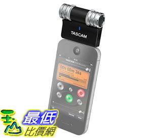 <br/><br/>  [103美國直購] TASCAM iM2 Channel Portable Digital Recorder 專業型 電容式 立體聲麥克風 (黑色) iPhone iPod iPad 專用 $1199<br/><br/>