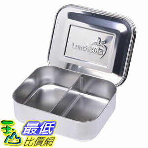 [104美國直購] 午餐盒 兒童款 LunchBots Duo Stainless Steel 高品質食品級(18/8)