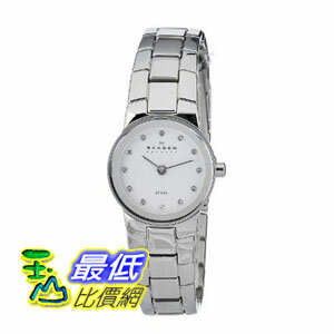 [美國直購 ShopUSA] Skagen 手錶 White Dial Swarovski Crystal Stainless Steel Ladies Watch 430XSSXW $2229