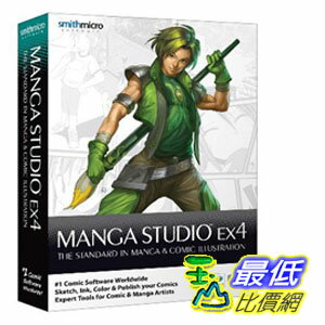 [103 美國直購 ShopUSA] 漫畫工作室 Manga Studio EX 4 $2929