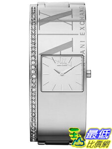 [美國直購 ShopUSA] 手錶 Armani Exchange Ravenna AX4203 Silver Dial Glitz Steel Bracelet Women Watch NEW