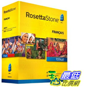 [104美國直購] Learn French: Rosetta Stone 1608299988 French - Level 1-5 Set 軟體 $12757