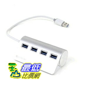[美國直購] Satechi Premium 4 Port Aluminum USB 3.0 Hub 鋁合金材質 四孔 集線器 4-Port ST-UHA3