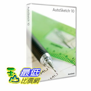 [103美國直購] 軟體 Autodesk AutoSketch 10 $10321