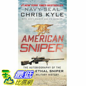 [美國直購] 2015 Amazon 暢銷書排行榜 American Sniper The Autobiography US Military History 0062238868 $470
