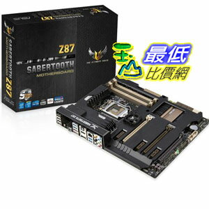 [美國直購 ShopUSA] Asus 主機板 Sabertooth Z87 LGA 1150 Motherboard $10700