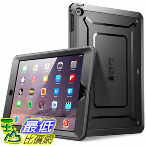 [104美國直購]SUPCASE B00OWYI8YA Apple iPad Mini 3 Case [with Touch ID] 黑色款 保護殼