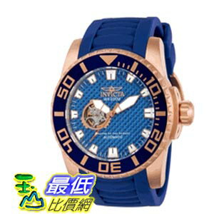 [美國直購 ShopUSA] Invicta Pro Diver Blue Dial Blue Polyurethane 男士手錶 14683