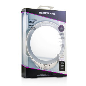 微之魅 Tweezerman - 摺疊鏡 Adjustable Lighted Mirror