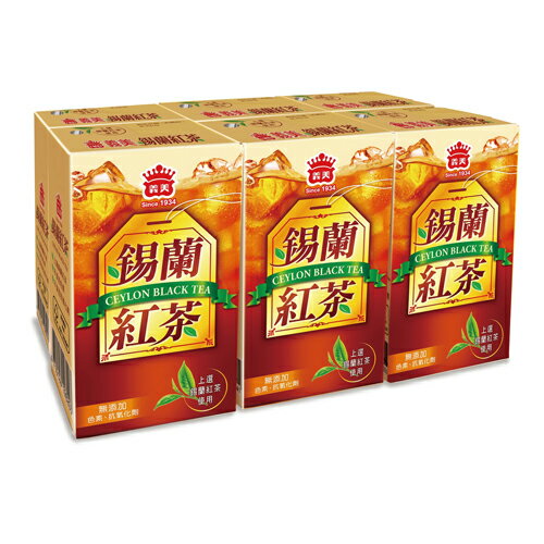 義美錫蘭紅茶250ml*24瓶【愛買】