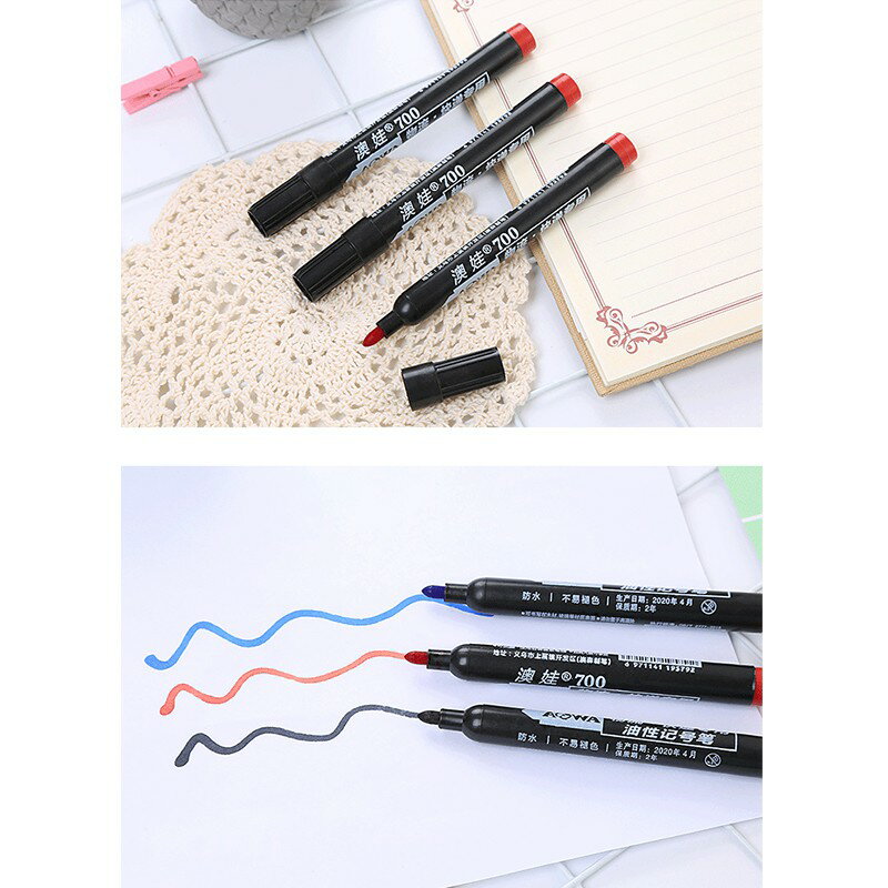 油性奇異筆【E012】台灣出貨 居家  油性筆 記號筆 簽字筆 大頭筆 馬克筆 畫板 文具 油性奇異筆 1