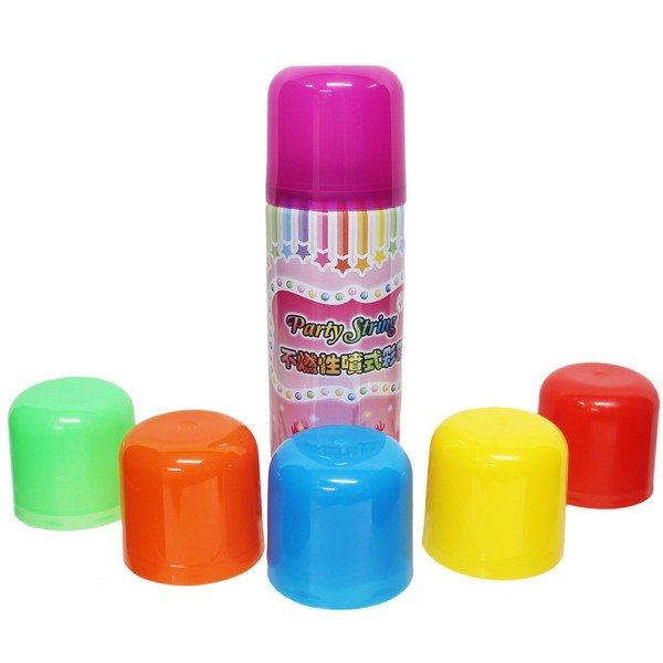 噴彩帶 不然性噴射式彩帶/一罐入(定60) 安全不助燃-巨倫Q-1015【APP滿額下單10%點數(單一帳號最高5000點)】1/31止