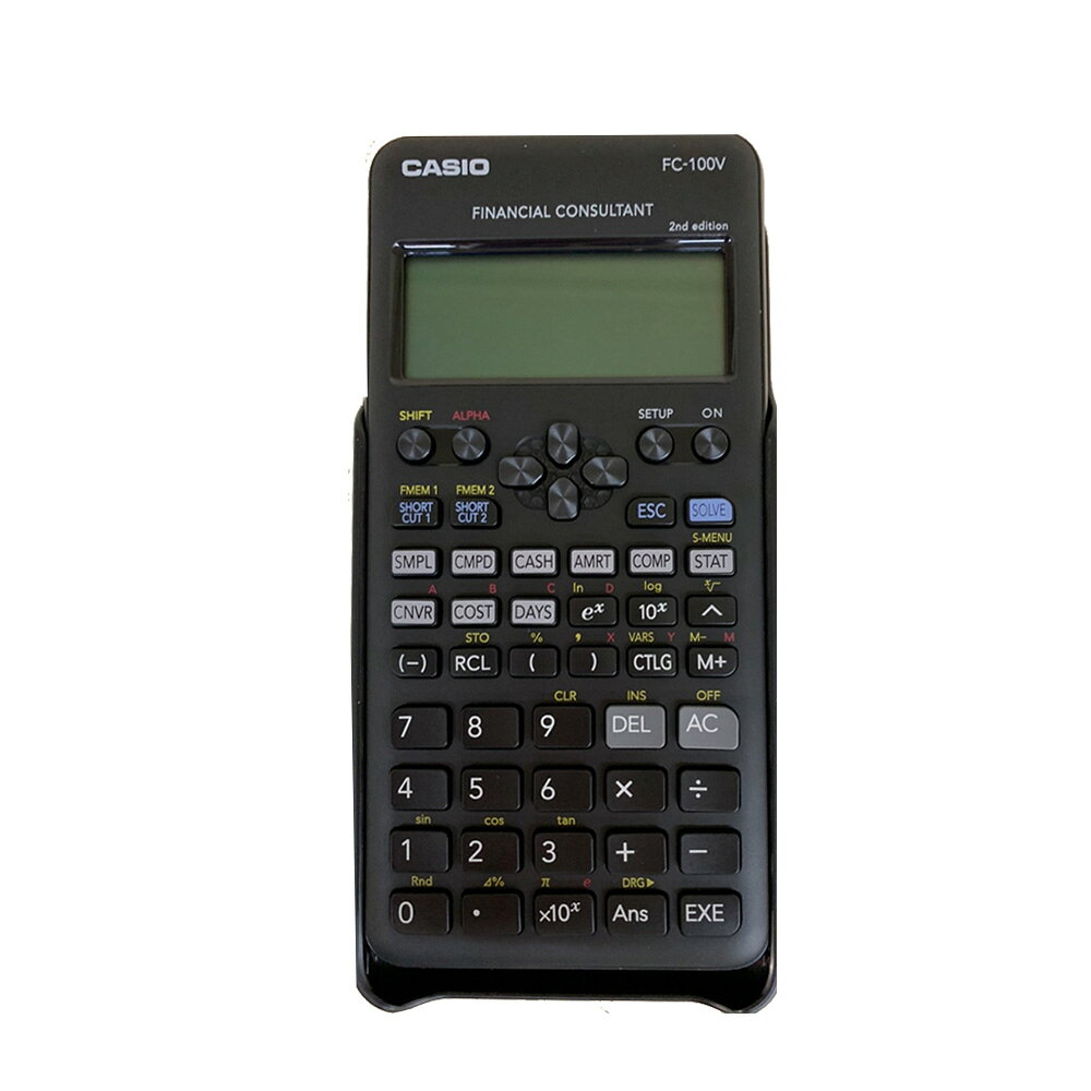 CASIO 卡西歐 FC-100V-2 財務型計算機